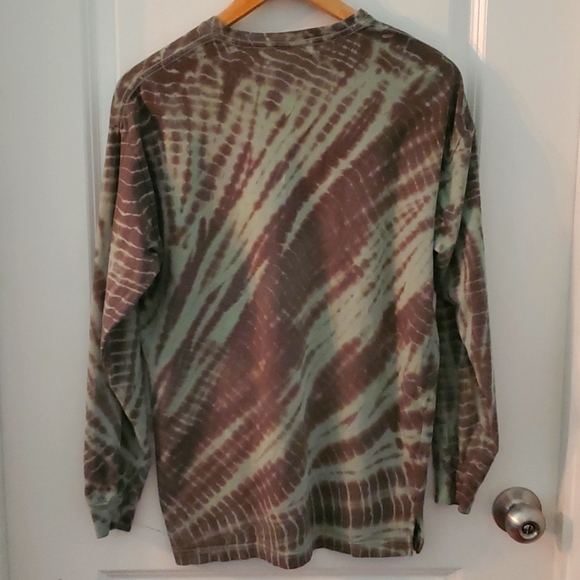 Victoria Secret Pink Campus Tie Dye T-Shirt Long Sleeved - Picture 5 of 6